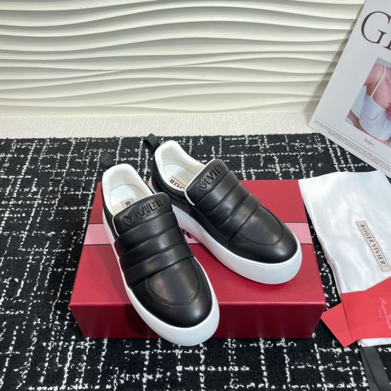 Roger Viver Puffy Thick-soled Casual Sneakers Soft Comfortable Upper