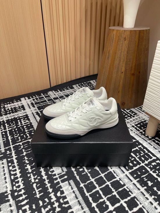 Chanel Quilted Casual Sneakers Comfortable All-match Footwear