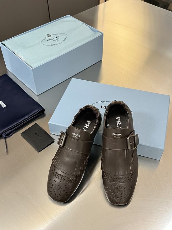 Prada Vintage Tassel Decor Loafer Shoes