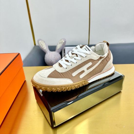 Hermes Comfortable Breathable Premium Leather Casual Sneakers