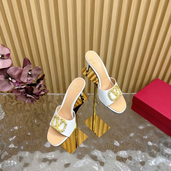 Valentino Rhinestone Buckle Snake Print Leather High Heel Sandals