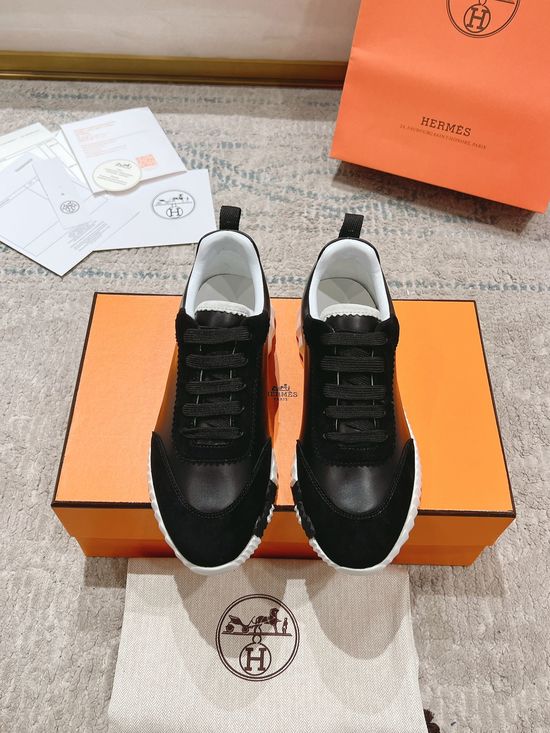 Hermes Color Block Lightweight Comfortable Casual Sneakers