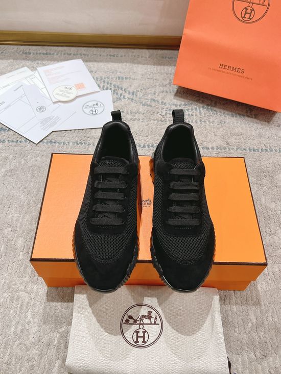 Hermes Color Block Lightweight Comfortable Casual Sneakers