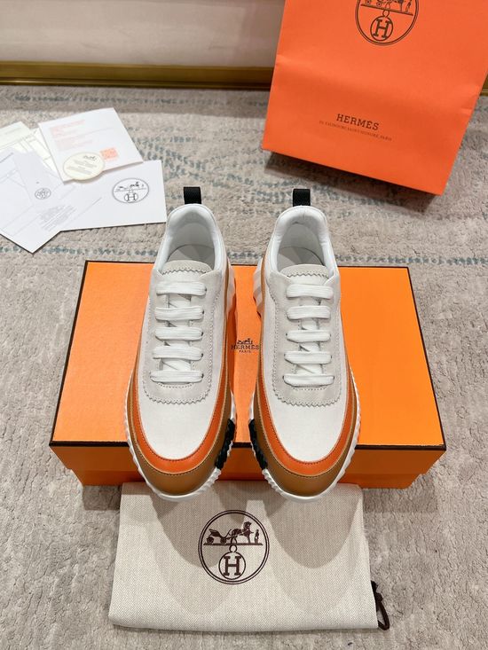Hermes Color Block Lightweight Comfortable Casual Sneakers