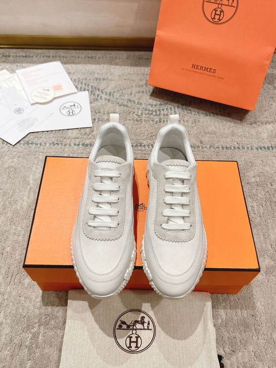 Hermes Color Block Lightweight Comfortable Casual Sneakers