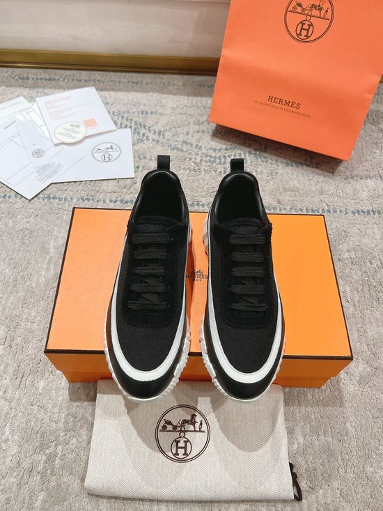 Hermes Color Block Lightweight Comfortable Casual Sneakers