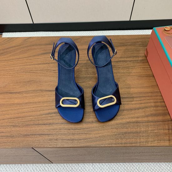 Loro Piana Minimalist Sandals with Custom Hardware and Leather Sole