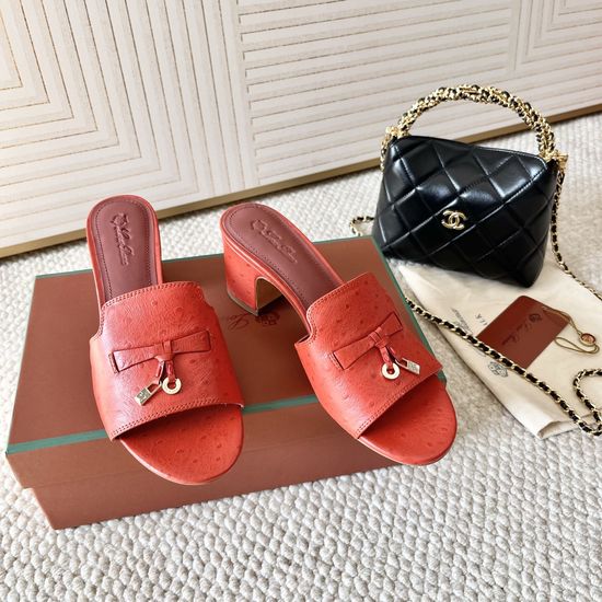 Loro Piana Suede Leather Sandals with Water Resistant Finish