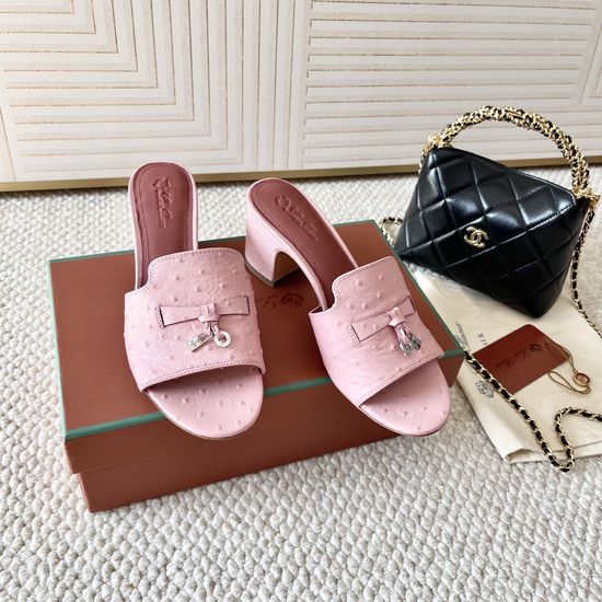 Loro Piana Suede Leather Sandals with Water Resistant Finish