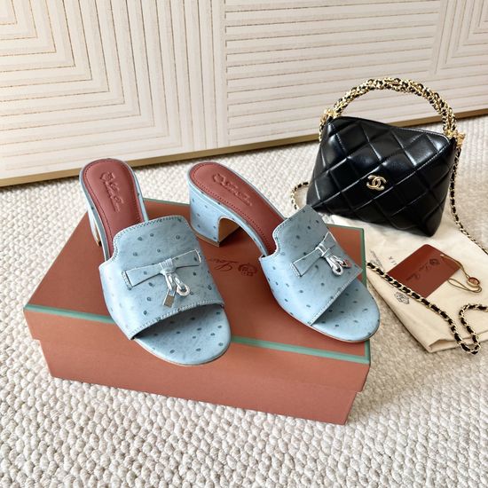 Loro Piana Suede Leather Sandals with Water Resistant Finish