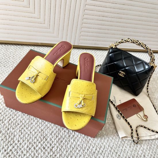 Loro Piana Suede Leather Sandals with Water Resistant Finish