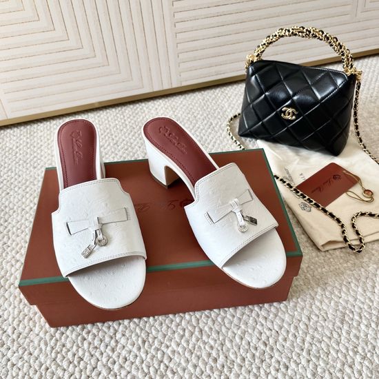 Loro Piana Suede Leather Sandals with Water Resistant Finish