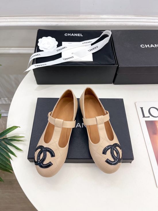 Chanel Classic Quilted T-Strap Mary Jane Shoes