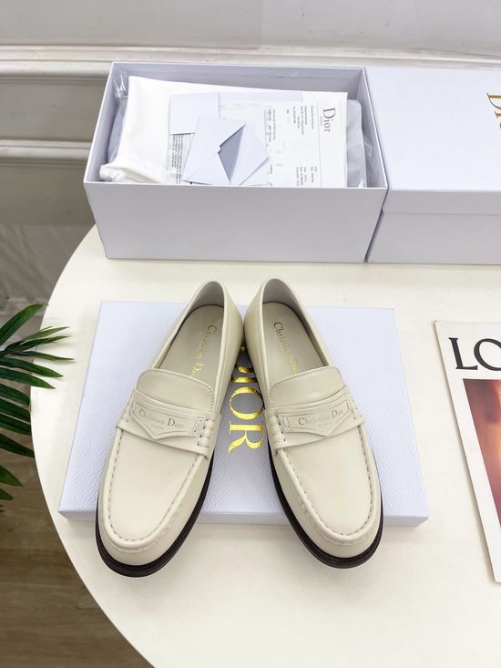 Christian Dior Premium Leather Classic Loafers