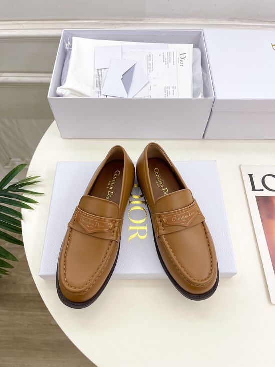 Christian Dior Premium Leather Classic Loafers