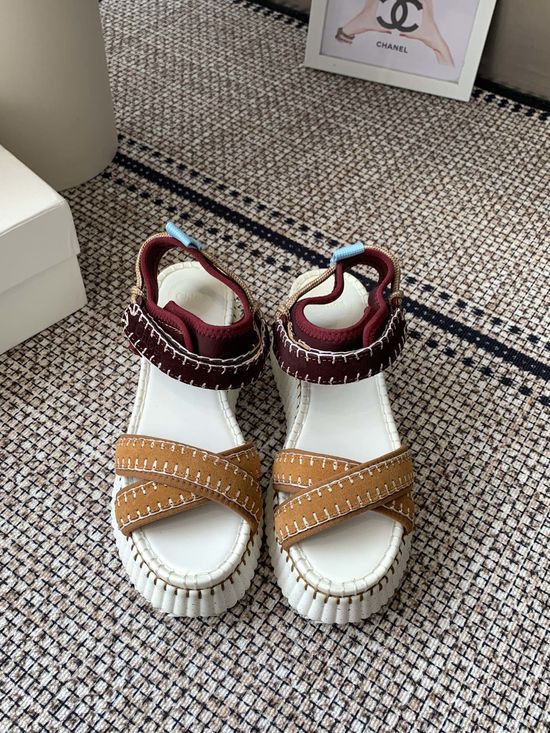 Chloe Suede Casual Sandals Ultra-light Sole Comfortable Breathable