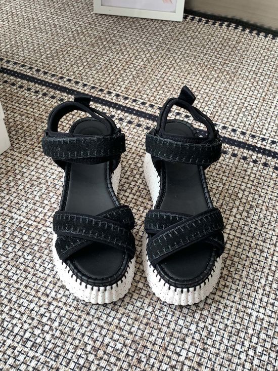 Chloe Suede Casual Sandals Ultra-light Sole Comfortable Breathable