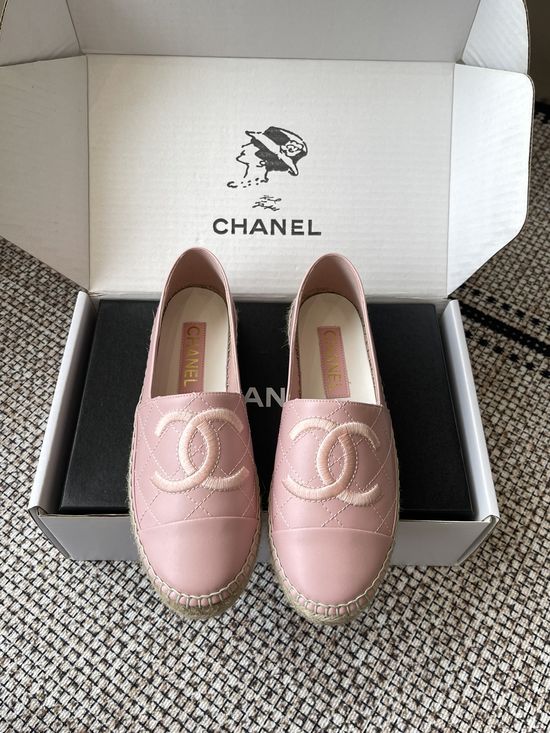 Chanel Espadrille Slip On Shoes Comfortable Casual Daily Wear