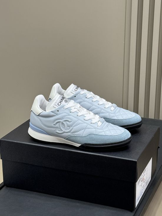 Chanel Soft Sheepskin Tennis Shoes Stylish Comfortable Footwear