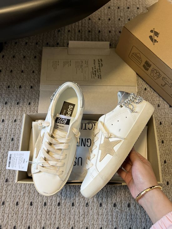 Golden Goose Vintage Distressed Casual Sneakers Thick Sole Comfortable Daily Shoes