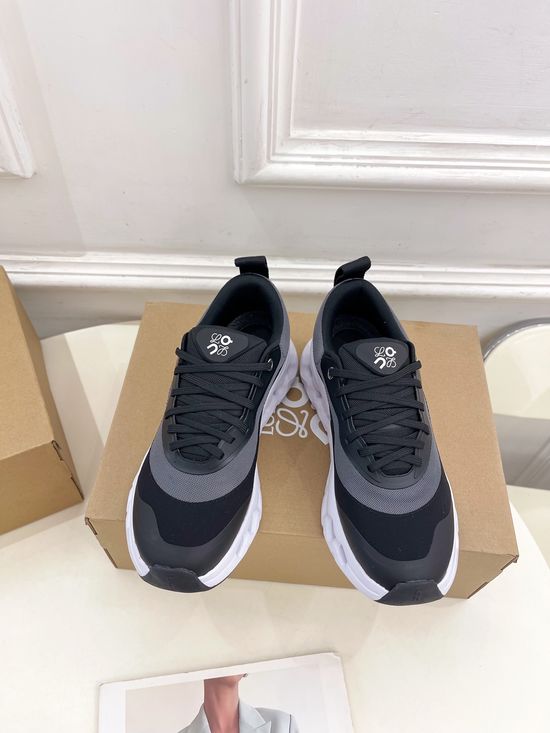Loewe Breathable Mesh Casual Sneakers Lightweight Thick Sole