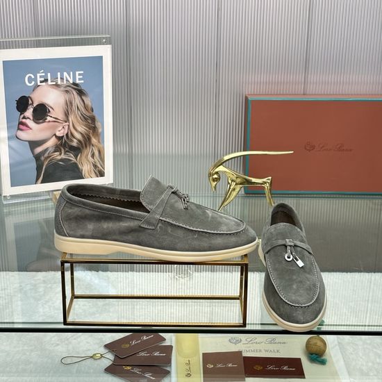 Loro Piana Custom-Made Couple Loafers in Pure Colors