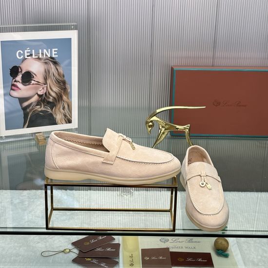 Loro Piana Custom-Made Couple Loafers in Pure Colors