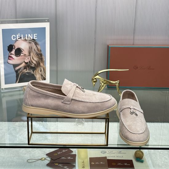 Loro Piana Custom-Made Couple Loafers in Pure Colors
