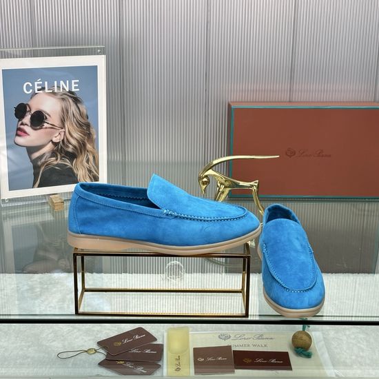 Loro Piana Custom-Made Couple Loafers in Pure Colors