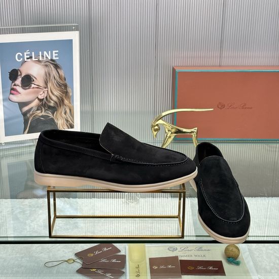 Loro Piana Custom-Made Couple Loafers in Pure Colors