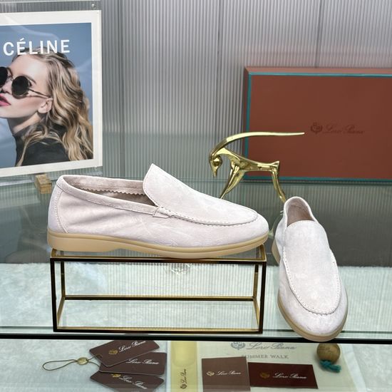 Loro Piana Custom-Made Couple Loafers in Pure Colors