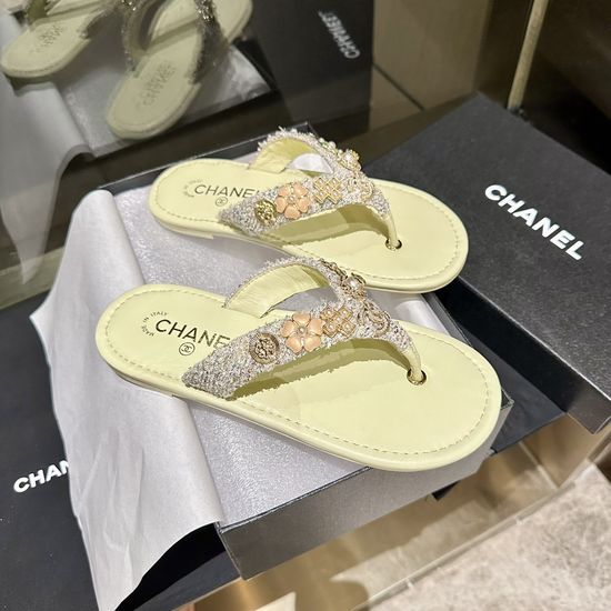 Chanel Handcrafted Soft Leather Casual Shoes Non-slip Durable Outsole
