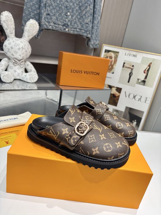 Louis Vuitton Classic Print Comfortable Casual Versatile Daily Footwear
