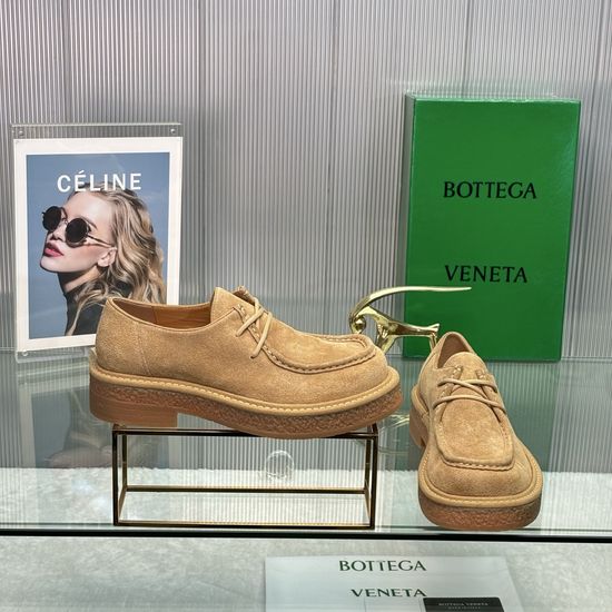 Bottega Veneta Woven Leather Square Toe Slip On Casual Shoes