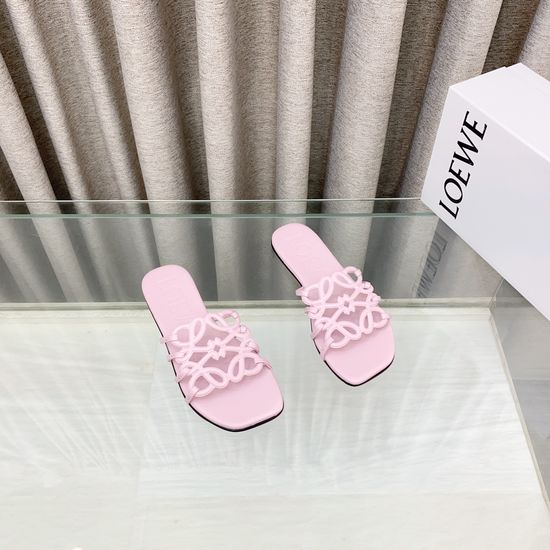 Loewe Hollow Out Comfort Slip-on Casual Slippers
