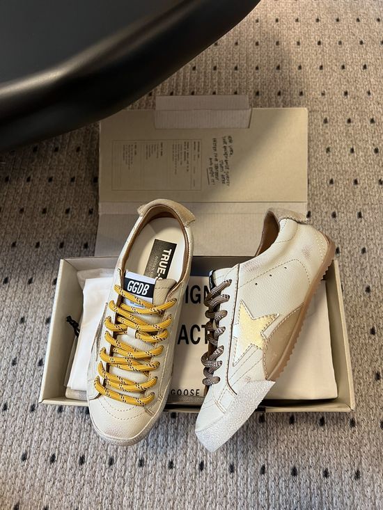 Golden Goose Off White Classic Casual Soft Non-slip Daily Walking Sneakers