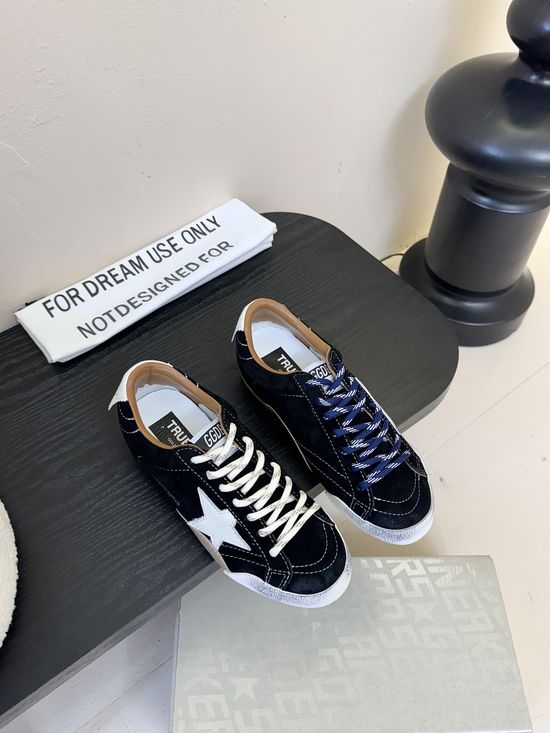 Golden Goose Vintage Distressed Sneakers Comfortable Cushioned Inner Sole