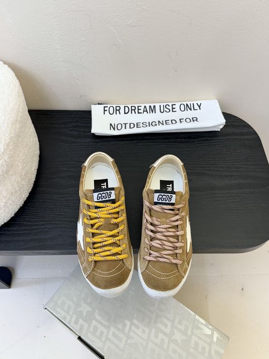 Golden Goose Vintage Distressed Sneakers Comfortable Cushioned Inner Sole