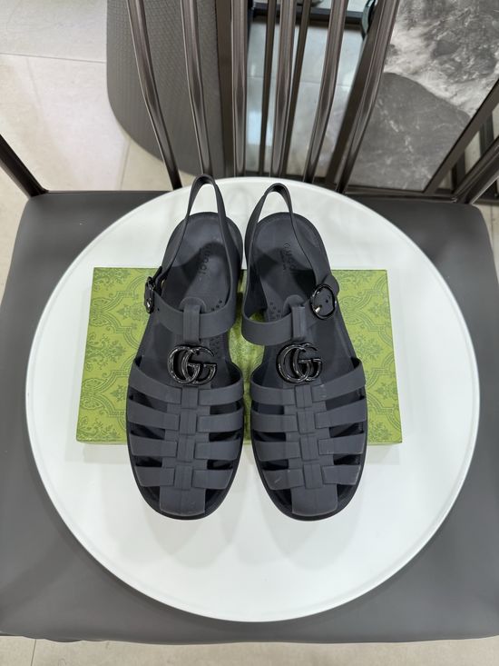 Gucci Matte Translucent TPU Jelly Sandals Premium Craft