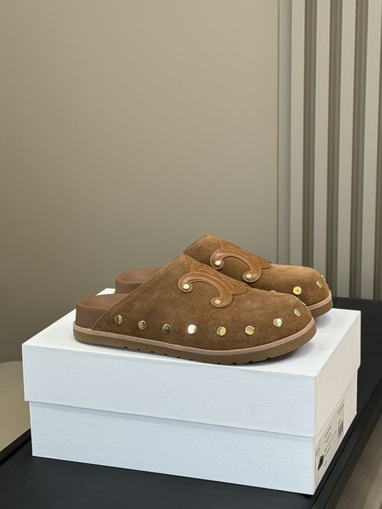 Celine Suede Comfortable Casual Slip On Walking Shoes