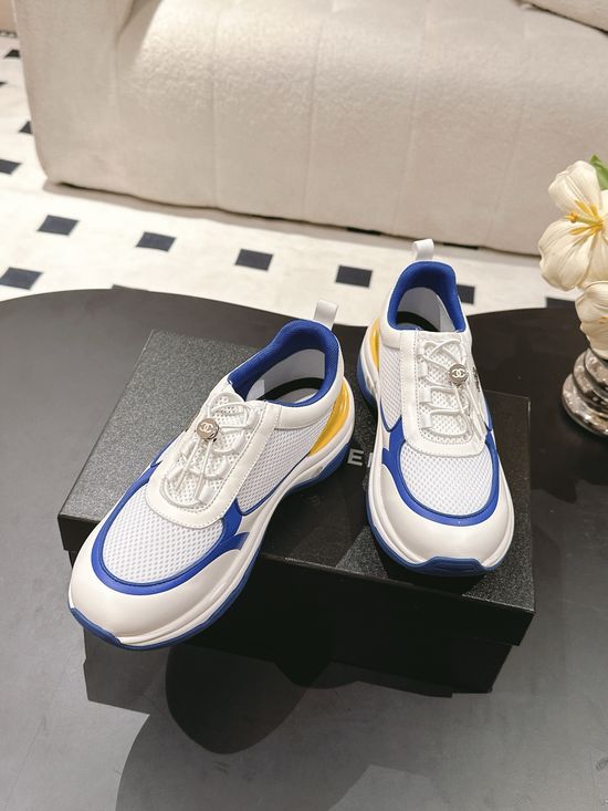 Chanel Breathable Mesh Lightweight Casual Sneakers