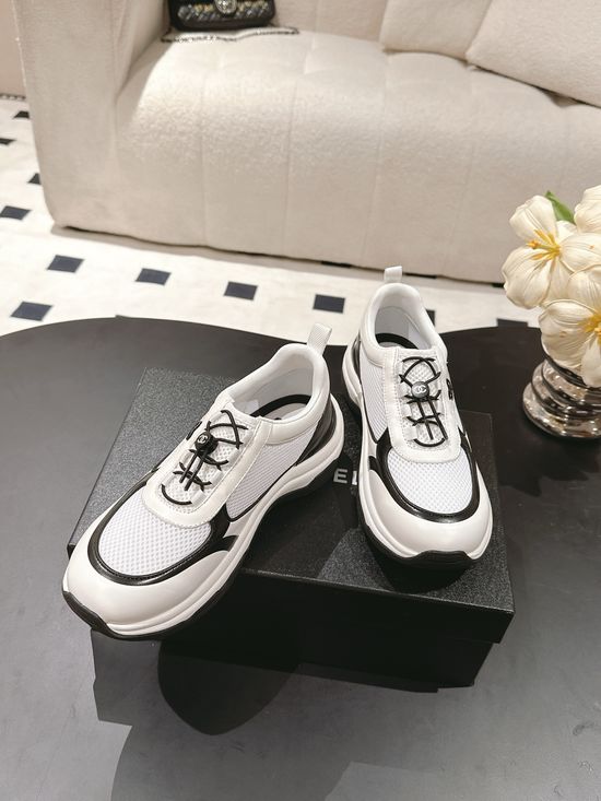 Chanel Breathable Mesh Lightweight Casual Sneakers