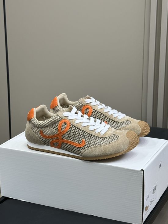 Loewe Breathable Mesh Height Increasing Comfortable Casual Sneakers