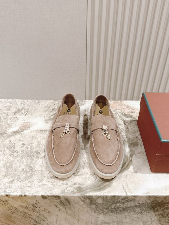 Loro Piana Soft Cozy Slip On Mules with Non Slip Flexible Sole