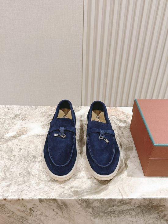 Loro Piana Soft Cozy Slip On Mules with Non Slip Flexible Sole