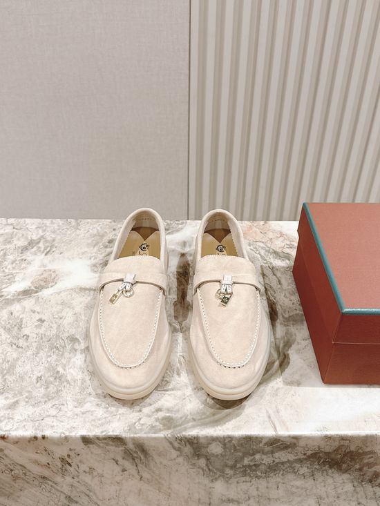 Loro Piana Soft Cozy Slip On Mules with Non Slip Flexible Sole