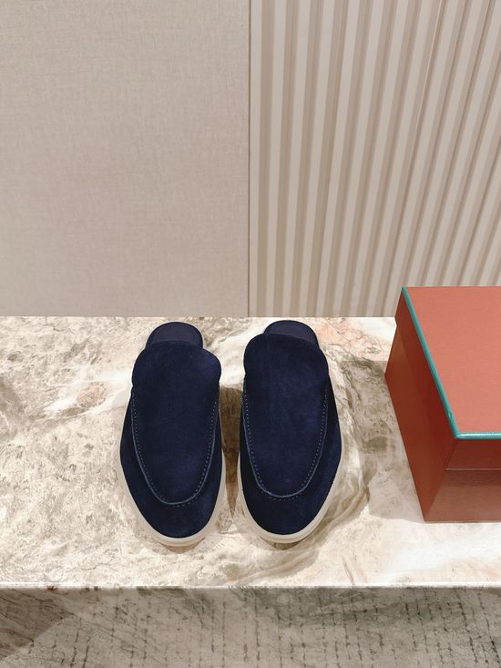Loro Piana Soft Comfortable Slip On Loafers with Durable Outsole