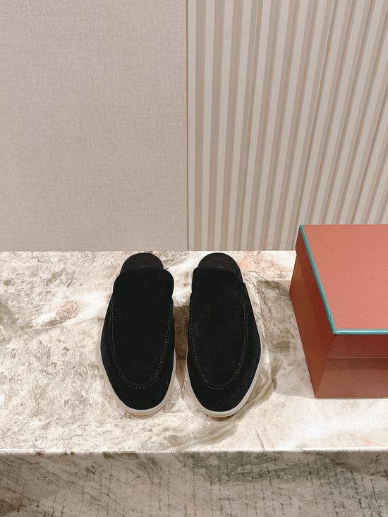 Loro Piana Soft Comfortable Slip On Loafers with Durable Outsole
