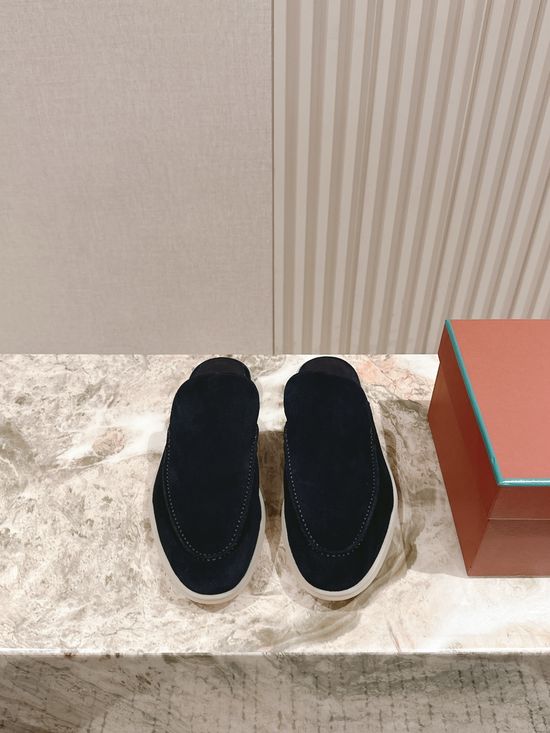 Loro Piana Soft Comfortable Slip On Loafers with Durable Outsole