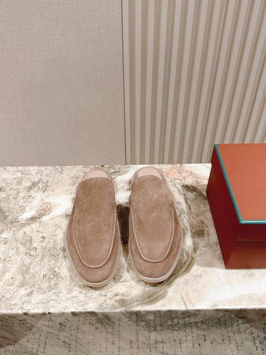 Loro Piana Soft Comfortable Slip On Loafers with Durable Outsole